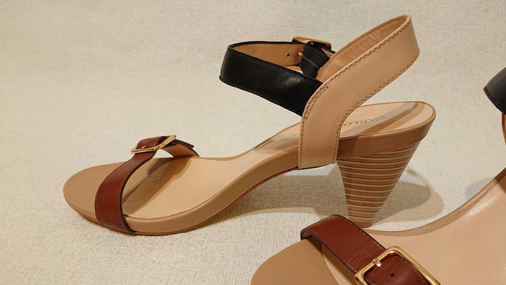 Женские кожаные босоножки сандалии Carlo Pazolini 40 41 кожа