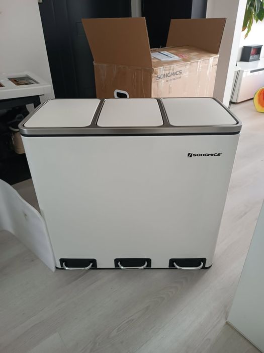 Kosz na śmieci 3x18 L Songmics nowy
