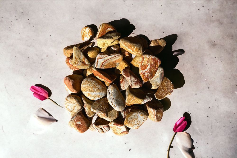 Otoczak Rainbow Tęczowy - Kamień ozdoby - worek 20 kg kruszywo