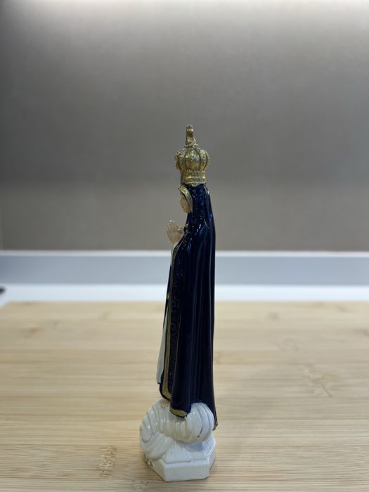 Our Lady of Fatima 15cm Statue - Nossa Senhora de Fatima Manto azul