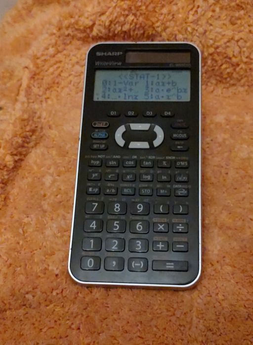 Kalkulator naukowy Sharp WriteView Ekran 4 liniowy Ponad 300 Funkcji