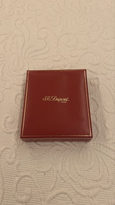 Isqueiro S. T. Dupont Paris em Prata