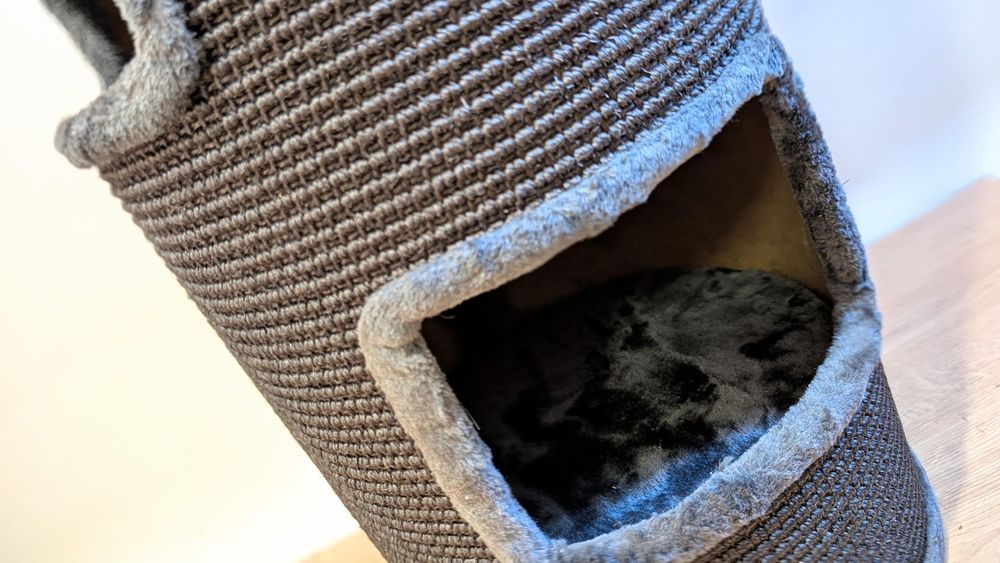 Zolux Drapak Dla Kota Wieża Beczka Z Sizalu Oliver Szary 115Cm DUŻA