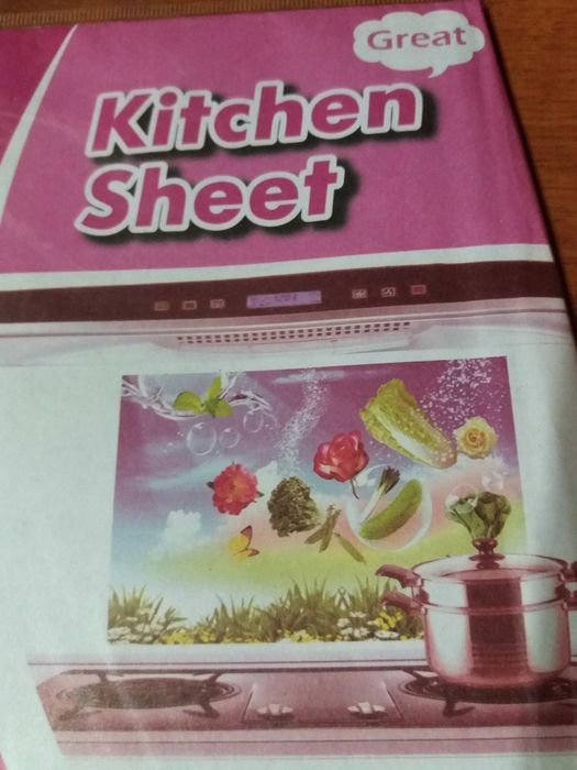 Наклейка самоклеющаяся 90 см х 60 см для кухни, ванной