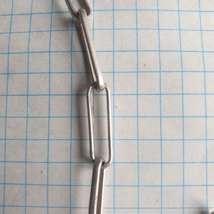 Stary łańcuszek srebrny spinacz 60cm Orno? Warmet? PRL
Niezależnie od