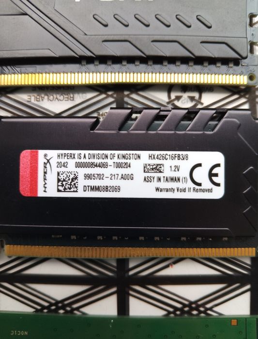 Оперативна пам'ять ОЗУ DDR4 32Гб Kingston