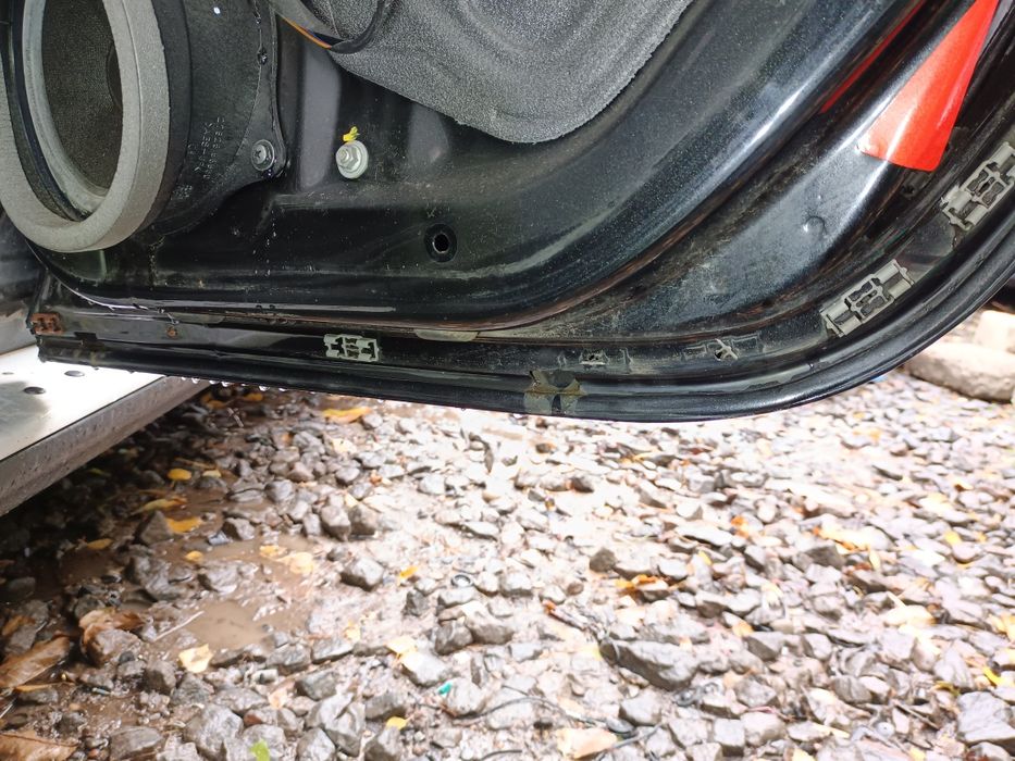 Drzwi prawy tył tylne BMW X5 E53 Lift Black Sapphire 475