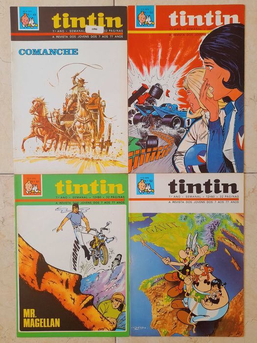 Revista Tintin 7º Ano 1 a 52 (Ano completo)