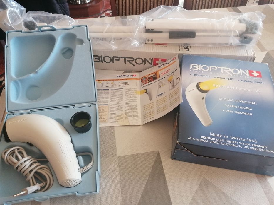 Lampa Bioptron Compact III ze statywem firmy Zepter-gwarancja