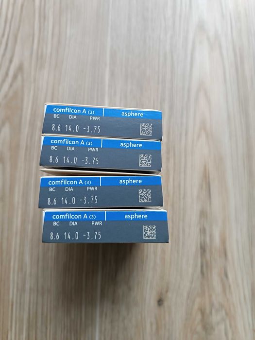 Soczewki miesięczne I-OXYS RESTO -3,75