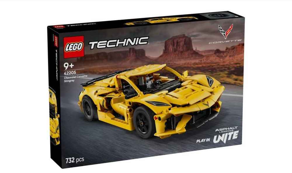 Блоковий конструктор LEGO Technic Chevrolet Corvette Stingray (42205)