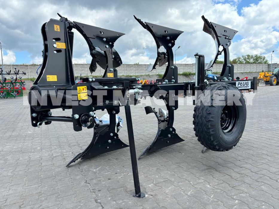 Pług Obrotowy zagonowy EURO MASZ bezorkowy agregat NOWY Fabrycznie !!!