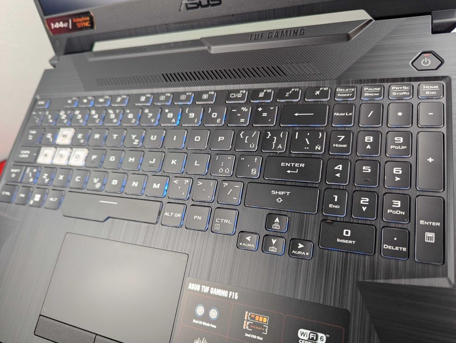 LAPTOP GAMINGOWY Asus TUF F15 RTX 3050 i5-11400H 144 hz
