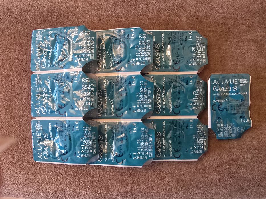 Acuvue Oasys 10 szt. BC: 8,40 moc +1,75