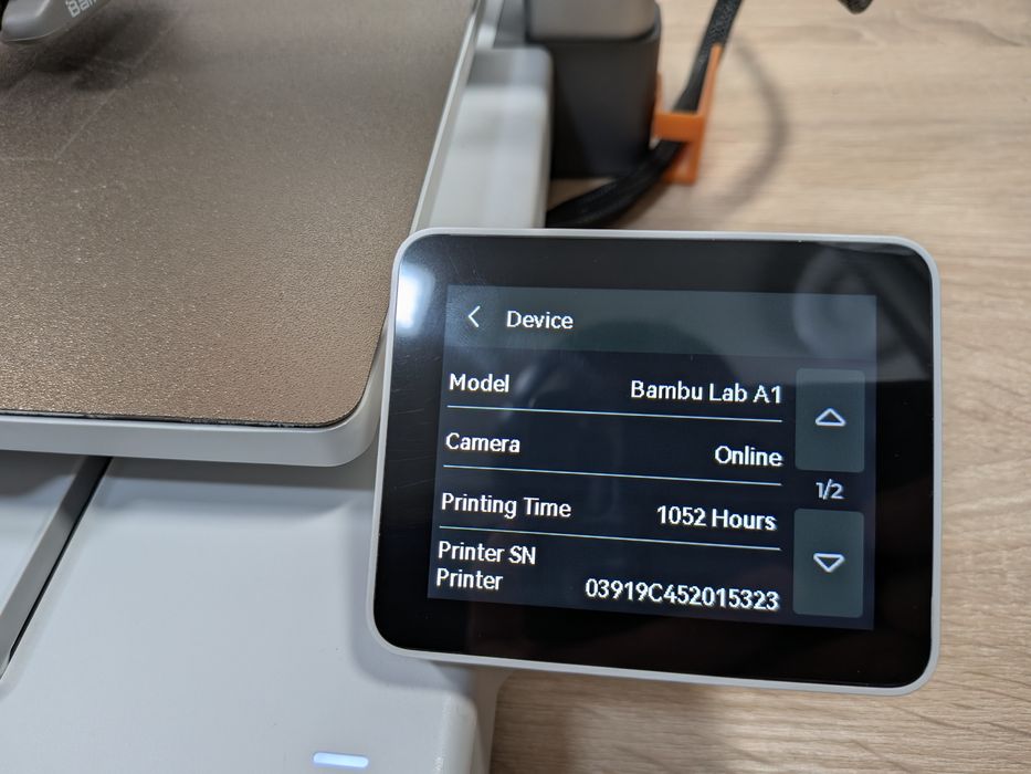 Професійний 3D-принтер Bambu Lab A1 у відмінному стані / весь комплект