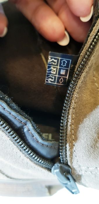 Josef Seibel botki, zamsz brąz/taupe