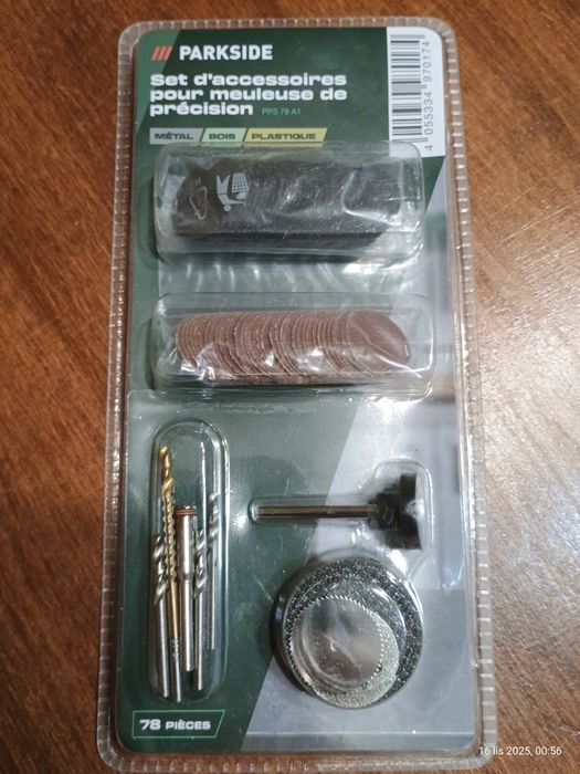 Akcesoria Parkside do multi szlifierki zestaw uniwersalny PPS A1