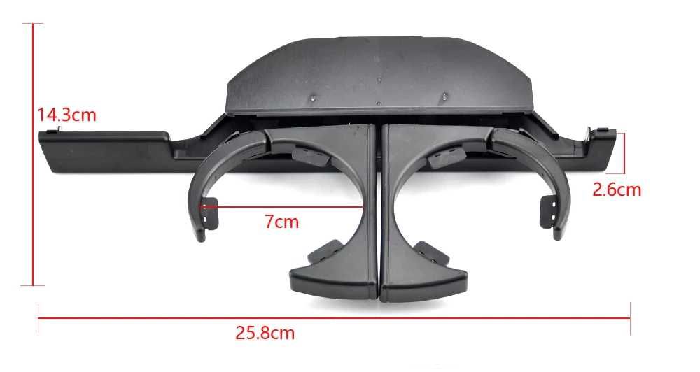 UCHWYT NA KUBKI Napoje Cup Holder BMW E39 seria 5 PRZÓD 51.168.190.205