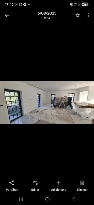 Pintura e remodelações