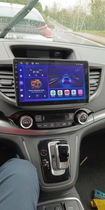 Rádio Honda CR-V 12-16 Android 14 com GPS (Novo)