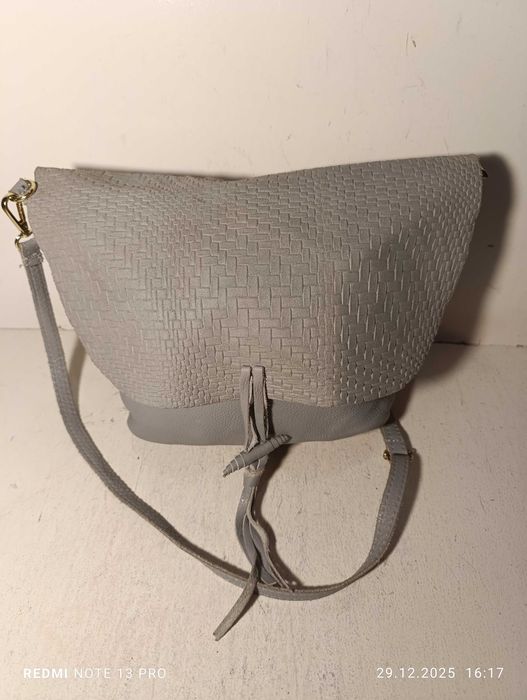 torebka skórzana Genuine Leather, Borse in Pelle