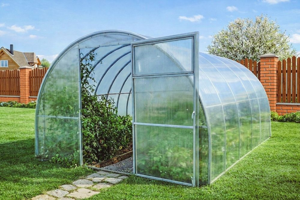 Szklarnia Standard z poliwęglanu 3x6m ogrodowa pr.20x20mm 6mm