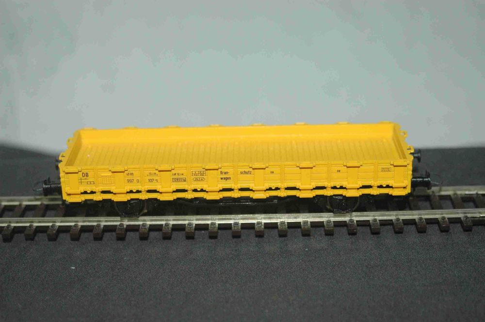 Vagão gôndola amarelo ROCO HO