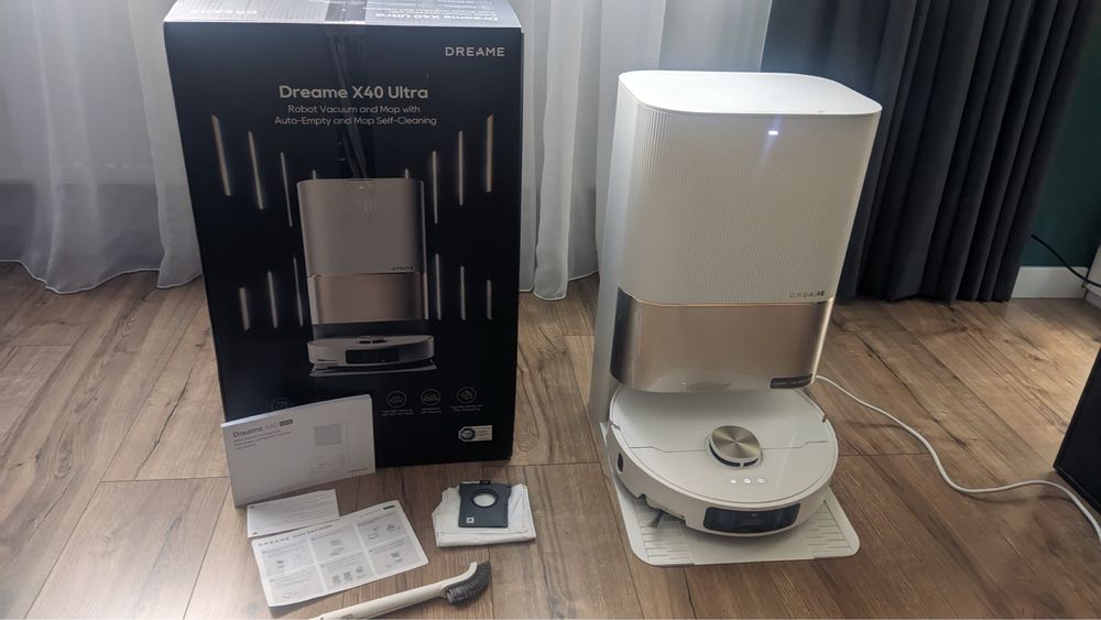 Робот пилесос Dreame х40 ultra чудовий стан
