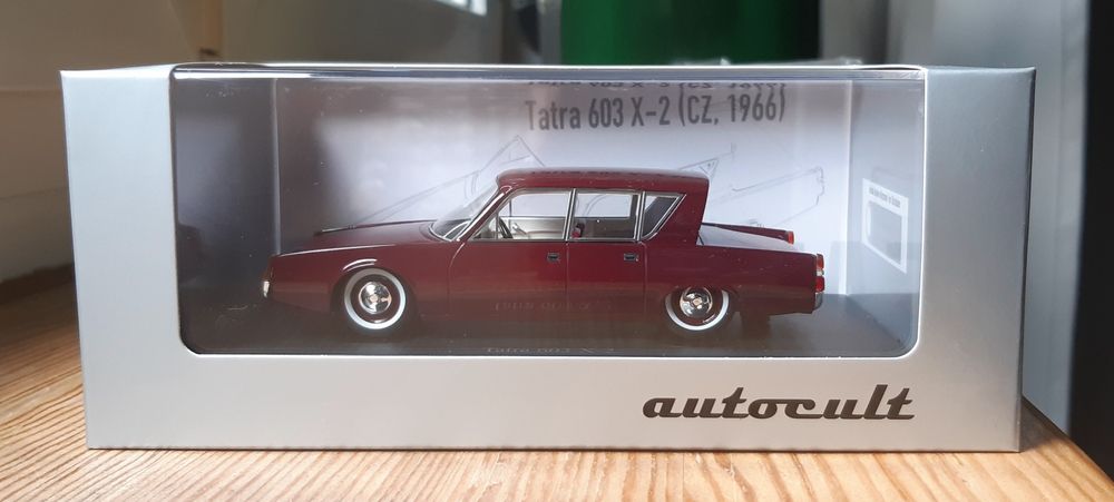 Tatra 603 X-2 - model Autocult w skali 1:43
