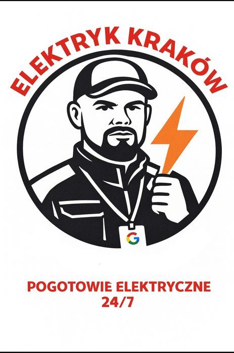 Elektryk Kraków 24/7 • Awarie • Święta • Szybki dojazd