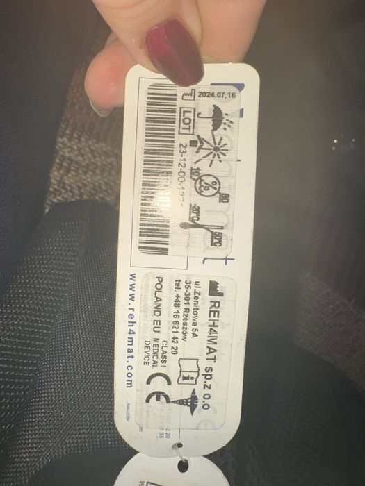 Orteza stawu kolanowego zegarowa