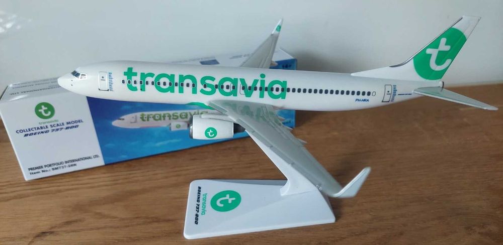 Model samolot B 737-800 Transavia Airlines snapfit