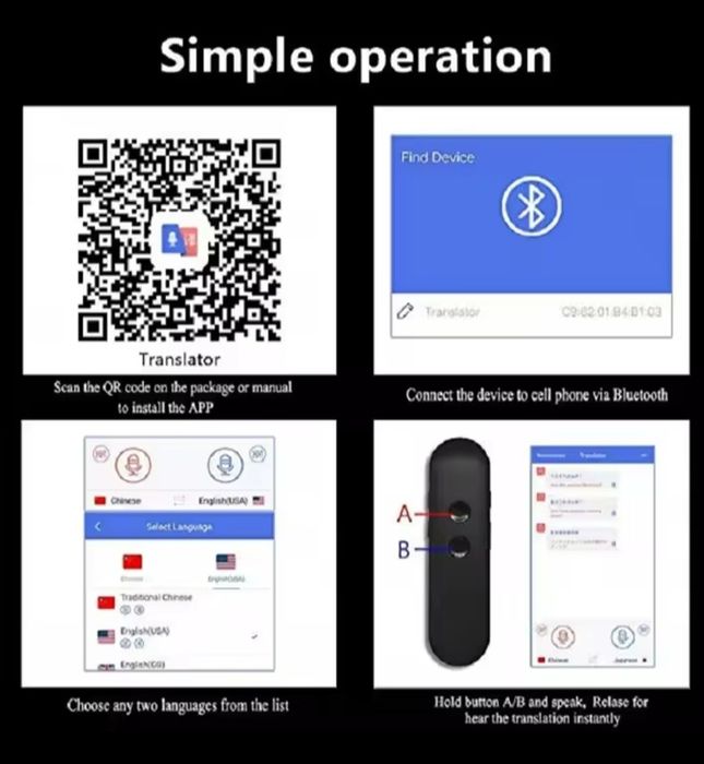 Tradutor de Voz instantâneo| 127 Línguas Compatíveis
