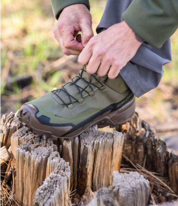 Оригінал чоловічі трекінгові черевики Salomon Cross Hike Tracker Gore-tex L475964