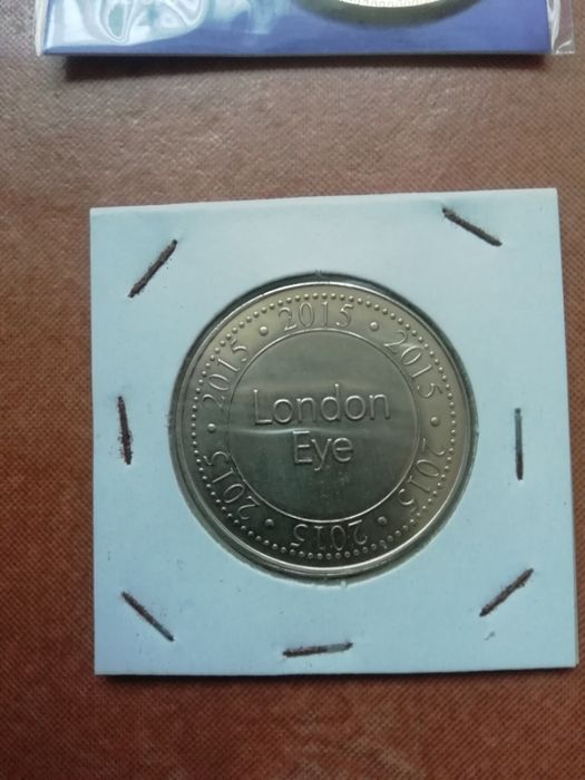 Moedas Diversas - EUA, R. Checa, França, Espanha, Hungria e UK