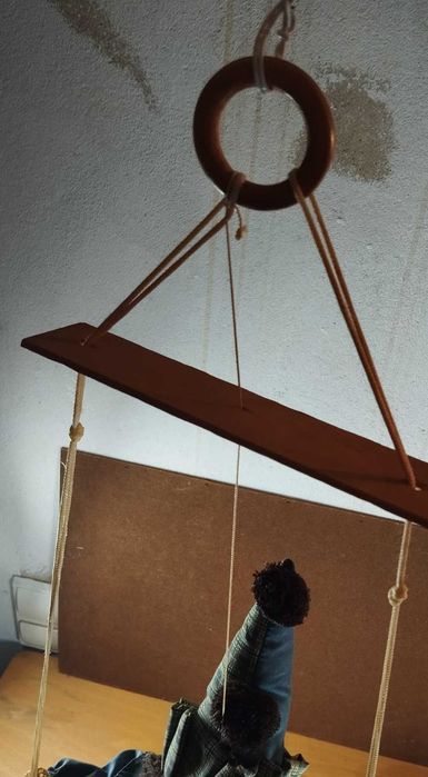 Boneco Palhaço Baloiço Suspenso