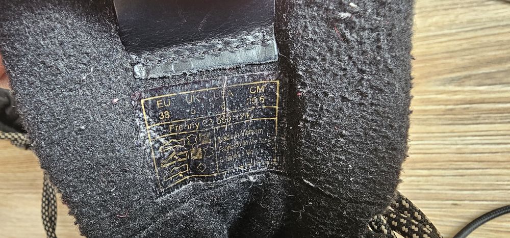 Gant damskie buty zimowe rozmiar 38 wkładka 24cm używane