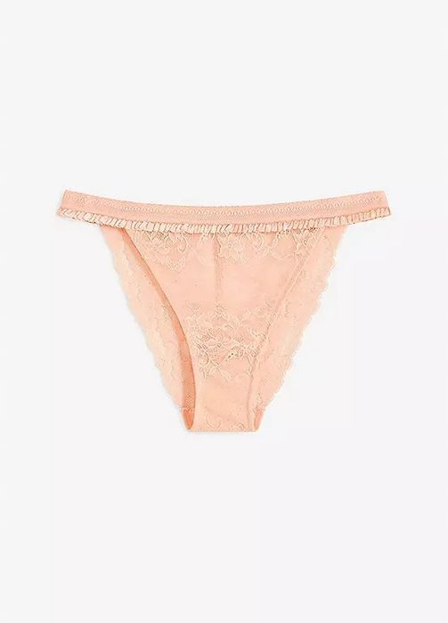 B.P.C. majtki figi tanga koronkowe pomarańczowe 44/46.