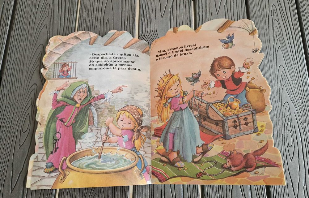 Livro infantil Hansel e Gretel