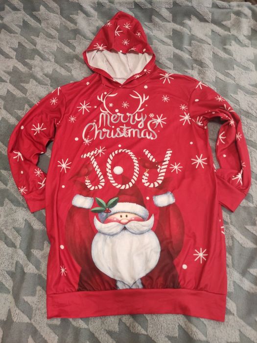 Кофта-толстовка,детская,подростковая, новогодний принт