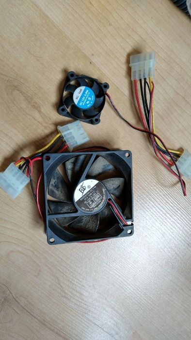 Pamięć RAM laptop, komputer stacjonarny, dysk HDD, wentylatory