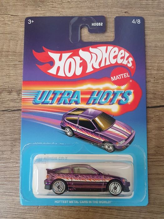 Hot Wheels Honda CRX spectraflame midnight purple