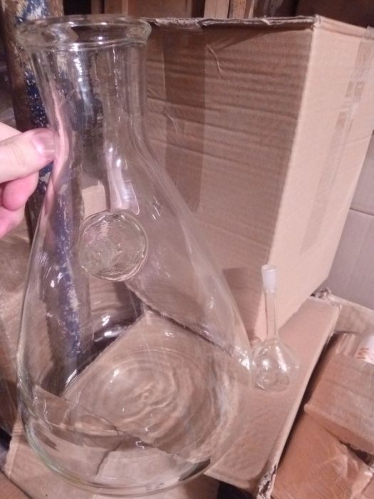 Большая колба Бунзена новая фільтровальна фильтровальная