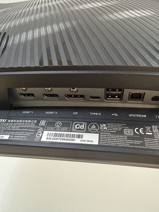 Monitor gaming  MSI  34" ultra wide curvo QD  OLED