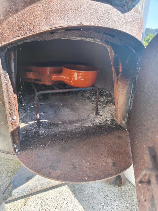 Forno a lenha portátil