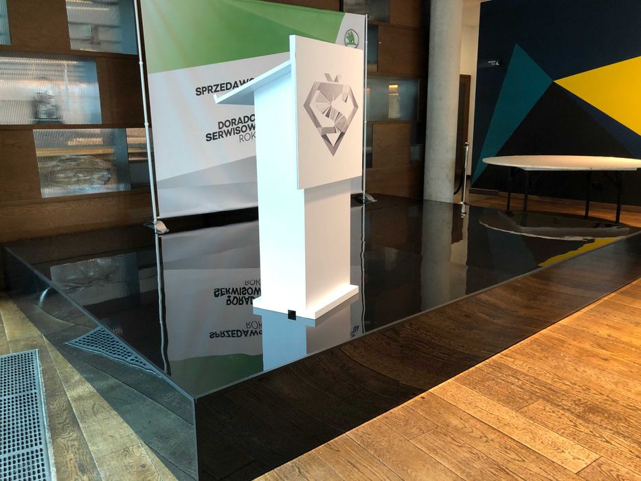 Scena HIPS kolorowy podesty sceniczne HIPS, PCV, VINIL, WYKŁADZINA