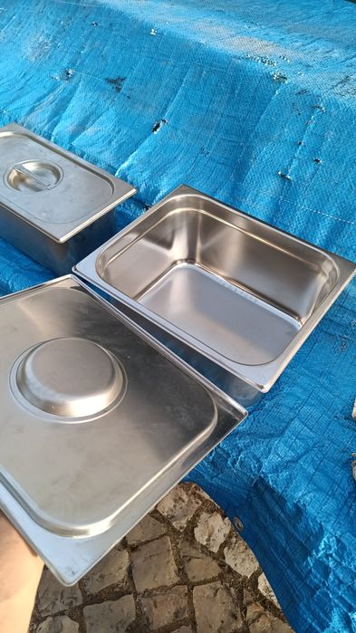 Recipientes culinária - Inox robusto