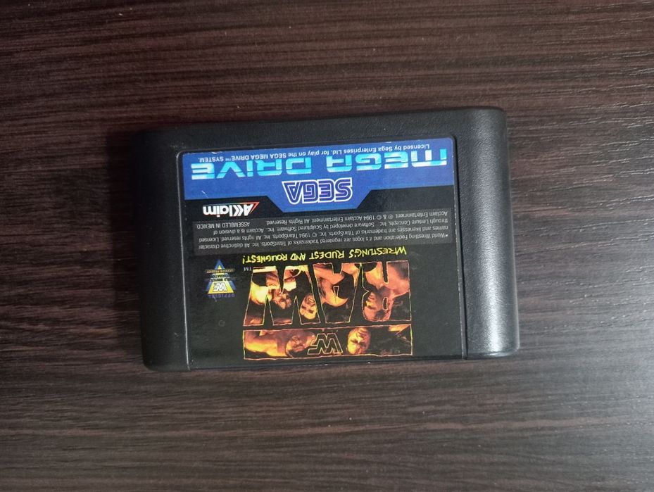 Картриджі Sega Mega Drive Wrestling