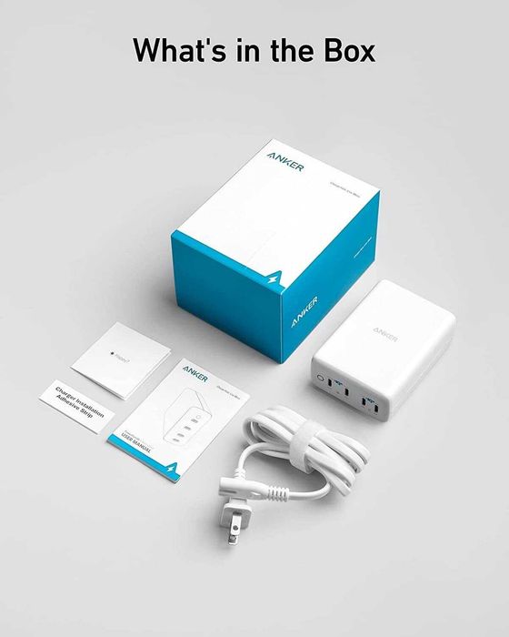 Зарядний пристрій ANKER 547 Charger GaN 120w Зарядка ShopusCenter