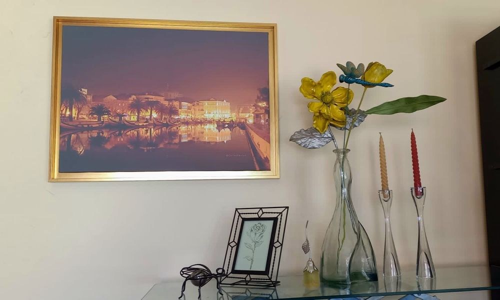 Da foto para o quadro na parede -Impressão em Tela Premium (Vários tamanhos)